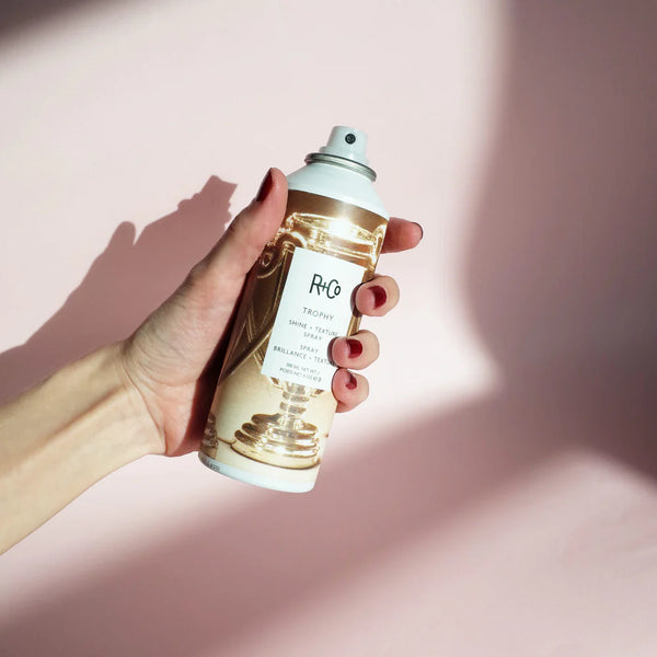R+Co TROPHY Shine + Texture Spray | R+Co TROPHY Texture Spray